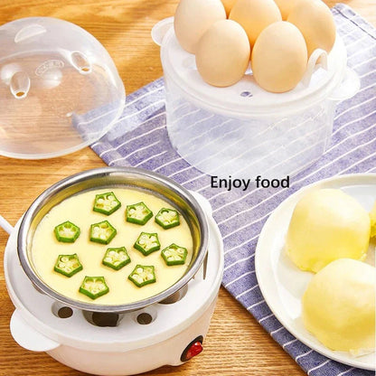 Double Layer Egg Boiler